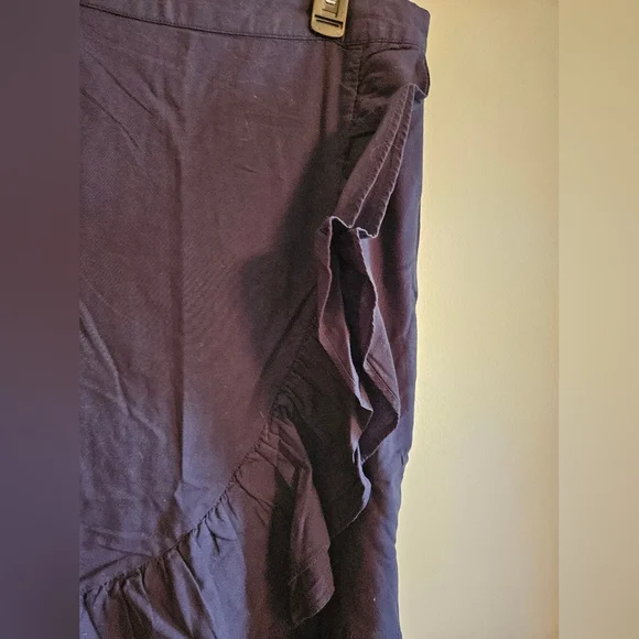GAP Blue Ruffle Skirt NWT 14 - Picture 3 of 4